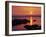 Sunrise over Rosario Striaght, San Juan Islands, Washington, USA-Charles Gurche-Framed Premium Photographic Print