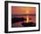 Sunrise over Rosario Striaght, San Juan Islands, Washington, USA-Charles Gurche-Framed Photographic Print