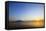 Sunrise over Sakurajima Volcano, Kagoshima, Kyushu, Japan, Asia-Christian Kober-Framed Stretched Canvas