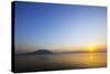 Sunrise over Sakurajima Volcano, Kagoshima, Kyushu, Japan, Asia-Christian Kober-Stretched Canvas