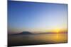 Sunrise over Sakurajima Volcano, Kagoshima, Kyushu, Japan, Asia-Christian Kober-Mounted Photographic Print