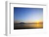 Sunrise over Sakurajima Volcano, Kagoshima, Kyushu, Japan, Asia-Christian Kober-Framed Photographic Print