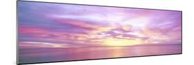 Sunrise over Sea of Cortez, El Cardonal, Baja California Sur, Mexico-Panoramic Images-Mounted Photographic Print