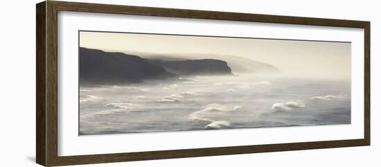 Sunrise over Shipwreck Coast, Great Ocean Road, Port Campbell National Park, Victoria, Australia-Matteo Colombo-Framed Photographic Print