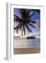 Sunrise over Small Islet, Rarotonga, Cook Islands-Matteo Colombo-Framed Photographic Print