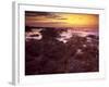 Sunrise over South Atlantic, Punta Del Este, Uruguay-Jerry Ginsberg-Framed Photographic Print