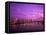Sunrise over Spirit of Portland Ship, Willamette River, Portland, Oregon, USA-Janis Miglavs-Framed Stretched Canvas