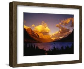 Sunrise over St. Mary Lake-Darrell Gulin-Framed Photographic Print