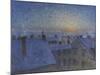 Sunrise over Stockholm Rooftops, 1903-Eugene Jansson-Mounted Giclee Print