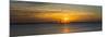 Sunrise over Sunshine Skyway Bridge, Tampa Bay, Florida, USA-null-Mounted Photographic Print