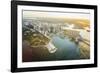 Sunrise Over Sydney-Berthold Dieckfoss-Framed Giclee Print