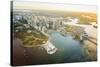 Sunrise Over Sydney-Berthold Dieckfoss-Stretched Canvas