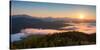 Sunrise over the Adirondack High Peaks from Goodnow Mountain, Adirondack Park, New York State, USA-null-Stretched Canvas