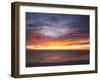 Sunrise over the Atlantic Ocean in Miami Beach, Florida, United States of America, North America-Angelo Cavalli-Framed Photographic Print