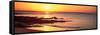 Sunrise over the Beach, Beg Meil, Finistere, Brittany, France-null-Framed Stretched Canvas
