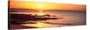 Sunrise over the Beach, Beg Meil, Finistere, Brittany, France-null-Stretched Canvas