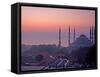 Sunrise Over the Blue Mosque, Istanbul, Turkey-Joe Restuccia III-Framed Stretched Canvas