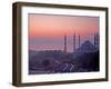 Sunrise Over the Blue Mosque, Istanbul, Turkey-Joe Restuccia III-Framed Premium Photographic Print