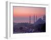 Sunrise Over the Blue Mosque, Istanbul, Turkey-Joe Restuccia III-Framed Photographic Print