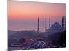 Sunrise Over the Blue Mosque, Istanbul, Turkey-Joe Restuccia III-Mounted Photographic Print