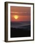 Sunrise over the Current River Valley, Ozark National Scenic Riverways, Missouri, USA-Charles Gurche-Framed Photographic Print