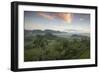 Sunrise over the Farmlands of Vinales Valley, Cuba-Alex Saberi-Framed Photographic Print