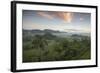 Sunrise over the Farmlands of Vinales Valley, Cuba-Alex Saberi-Framed Photographic Print