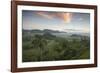 Sunrise over the Farmlands of Vinales Valley, Cuba-Alex Saberi-Framed Photographic Print