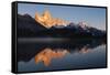 Sunrise over the Fitz Roy Mountain Range-Ben Pipe-Framed Stretched Canvas