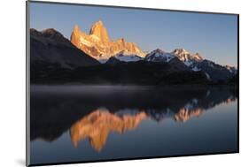 Sunrise over the Fitz Roy Mountain Range-Ben Pipe-Mounted Photographic Print