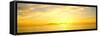 Sunrise over the Gulf of California, Cabo Pulmo, Baja California Sur, Mexico-Panoramic Images-Framed Stretched Canvas