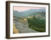 Sunrise over the Mutianyu Section of the Great Wall, Huairou County, China-Miva Stock-Framed Premium Photographic Print