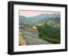 Sunrise over the Mutianyu Section of the Great Wall, Huairou County, China-Miva Stock-Framed Photographic Print