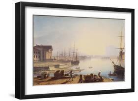 Sunrise over the Neva in St. Petersburg, 1830-Maxim Nikiphorovich Vorobyev-Framed Giclee Print
