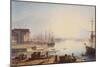 Sunrise over the Neva in St. Petersburg, 1830-Maxim Nikiphorovich Vorobyev-Mounted Giclee Print