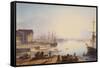 Sunrise over the Neva in St. Petersburg, 1830-Maxim Nikiphorovich Vorobyev-Framed Stretched Canvas