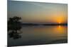 Sunrise over the Nile in the Murchison Falls National Park, Uganda, East Africa, Africa-Michael-Mounted Photographic Print