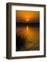 Sunrise over the Nile in the Murchison Falls National Park, Uganda, East Africa, Africa-Michael-Framed Photographic Print
