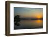 Sunrise over the Nile in the Murchison Falls National Park, Uganda, East Africa, Africa-Michael-Framed Photographic Print