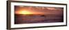 Sunrise over the Plouharnel Beach, Morbihan, Brittany, France-null-Framed Premium Photographic Print