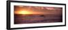 Sunrise over the Plouharnel Beach, Morbihan, Brittany, France-null-Framed Photographic Print