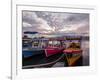 Sunrise over the port in Paraty, State of Rio de Janeiro, Brazil, South America-Karol Kozlowski-Framed Photographic Print