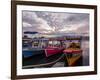 Sunrise over the port in Paraty, State of Rio de Janeiro, Brazil, South America-Karol Kozlowski-Framed Photographic Print