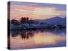 Sunrise over the port in Paraty, State of Rio de Janeiro, Brazil, South America-Karol Kozlowski-Stretched Canvas