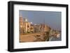 Sunrise over the River Nile at the village of Esna, Egypt.-Tom Norring-Framed Photographic Print