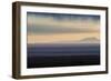 Sunrise over the Salar De Uyuni with Dramatic Clouds-Alex Saberi-Framed Photographic Print