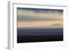 Sunrise over the Salar De Uyuni with Dramatic Clouds-Alex Saberi-Framed Photographic Print