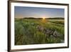 Sunrise over the salt marsh along the Essex River, Essex, Massachusetts.-Jerry & Marcy Monkman-Framed Premium Photographic Print