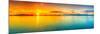 Sunrise Over The Sea. Panorama-GoodOlga-Mounted Photographic Print