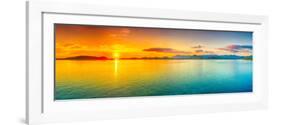 Sunrise Over The Sea. Panorama-GoodOlga-Framed Photographic Print